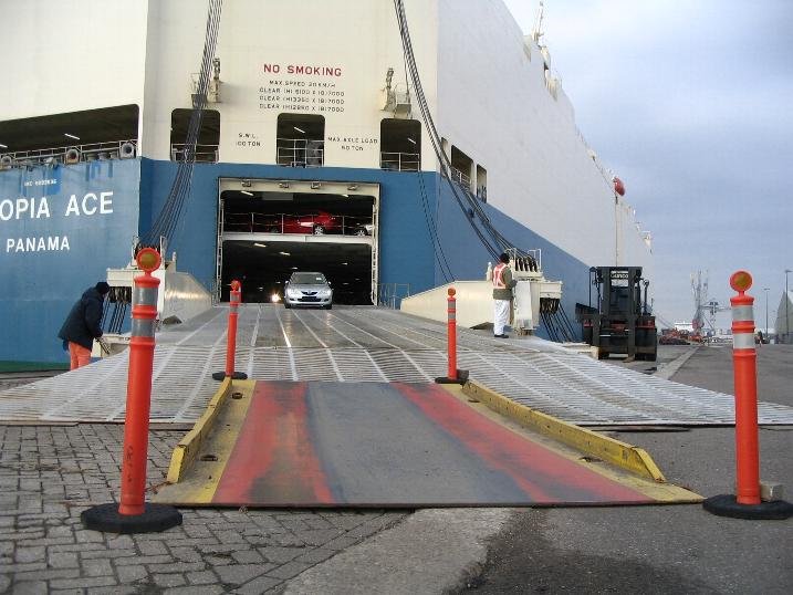 Rampe de bateau RoRo